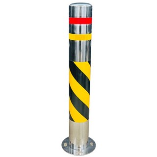 사선 반사지 스텐 일자 충돌방지 전기차 충전소 볼라드 주차금지 추락방지대 경계봉