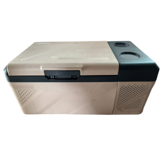 Alpicool冰虎 KM15/20車載冰箱 移動冰箱 2025限量質感奶茶色 露營收納, 沙色, 1個, 1段