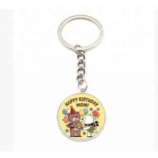 키링 제작 반려동물 얼굴 열쇠고리 사진제작, 단면, 1개