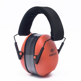 귀마개 헤드셋 숙면 방음 수험생 청력보호 꿀잠, 오렌지 어린이용, 1개입, 1개
