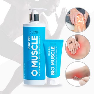 세르모 스포츠 마사지 쿨링 크림 근육이완 통증완화 바르는 파스, 1개, 500ml