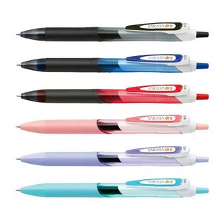 제브라 사라사 드라이 중성볼펜 0.4mm, 블랙