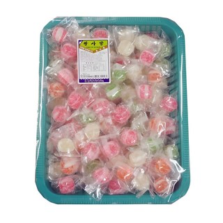 유한푸드 왕사탕 설탕발림, 1kg, 1개