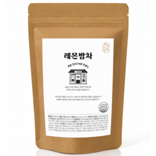느린상회 레몬밤차 티백, 1개, 24g