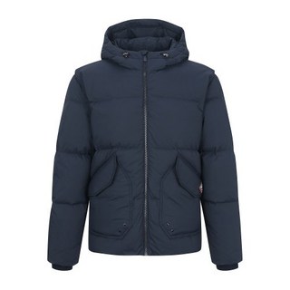 마틴골프패딩 남성구스다운점퍼 남자파카 겨울 후드 집업 캐주얼 푸퍼 네이비 자켓 RB375