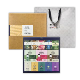 [본사직영] 다예 베스트 컬렉션 13종( 110티백) 티백 선물 세트+쇼핑백, 15개, 110개입