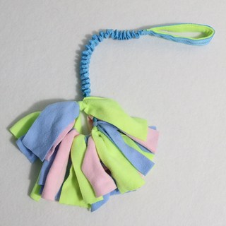 드림계곡 강아지 대걸레 인터랙티브 터그놀이 장난감, 1개, 혼합 색상