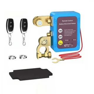 배터리 차단 전원 스위치 12V 240A 리모컨 포함 자동차 트럭용, 01 With Manual Switch
