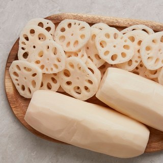 밀양 손질 세척 무농약 햇 연근 아삭아삭 생연근 통 슬라이스 500g, 세척 통 연근 500g, 1개, 세척 통 연근 500g