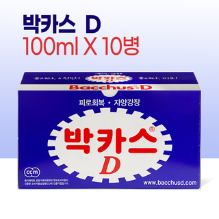 동아제약 박카스D 피로 회복, 100ml, 1박스