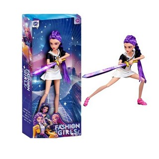 케이팝 데몬 헌터스 인형 구체관절 피규어 패션 관절인형 바비인형 여아 생일 선물 키릴 장난감 991574-844889, 1개, 루미, 30cm