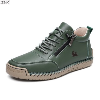 Z3JC 手工縫線女鞋軟底秋冬平底單鞋休閒鞋子A805