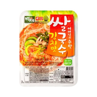 百濟 米線 盒裝 泡菜口味, 92g, 1個