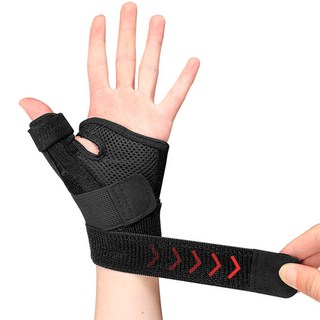 생활의신 손목튼튼 3단압박 손목보호대, 블랙, 1개
