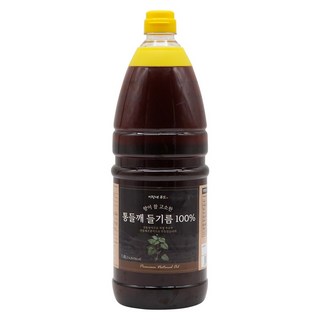 이장네 향이 참 고소한 대용량 업소용 통들깨 들기름 백퍼센트, 1.8L, 1개