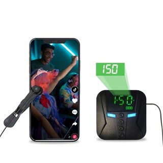 Annrybor 아이폰 아이패드용 자동 리모콘 안드로이드 IOS용 폰 화면 장치 속도 핸드가락 연속 클릭 시뮬레이션 조정 가능한 물리적 탭퍼 게임 보상 작업에 적합(1초 가, G1