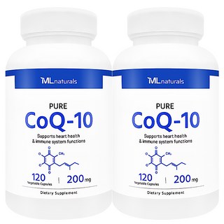 [미국빠른직구] 신제품 마이라이프 내추럴스 코큐텐 CoQ-10 200mg, 120정, 2개