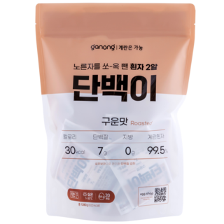 가농 단백이 구운맛 40개입(에그 프로틴), 1.28kg, 2세트