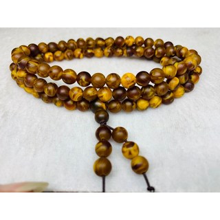 龍涎香玉化料 6mm/8mm 多圈串珠(彈性繩) - 淡淡龍涎香特有香味/招財/聚財/移動式香水, 龍涎香玉化料多圈串珠-6mm, 1個