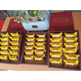 大特價2025最佳伴手禮--精選頂級奶油鳳梨酥(一盒12入)(禮盒 提袋), 1個, 紅色