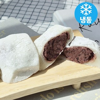 떡공방형제 찹쌀떡 개별포장 찹쌀모찌, 10개, 80g