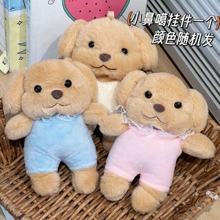 畢業花束 娃娃花束 小鼻嘎玩偶小狗玩偶花束生日禮物女生送閨蜜同學520情人節兒童節情人節, 1個, 單只小狗玩偶（顏色隨機）