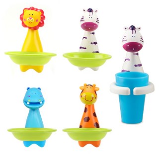 톨스토이 유아 비누 홀더 어린이 비누받침대 캐릭터 손씻기 욕실용품, 비누홀더-사자, 1개, 1개입