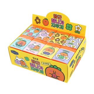 당근 잘나가 지우개 4종 24개 1세트, 1개