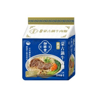 台酒TTL泡麵全系列：花雕雞麵、麻油雞麵、酸菜牛肉麵等多種口味袋裝, 1個, 酒香蒙古鍋牛肉麵(3包/袋)