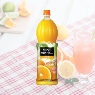 코카콜라음료 미닛메이드 오렌지 1.5L x 6펫, 토마토 1.5L x 6pet, 6개