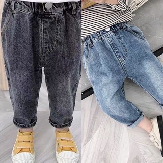 【Arbea】熱銷春秋季男女童牛仔長褲童裝兒童褲子春秋款牛仔褲潮【C487】