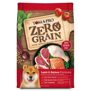 TOMA-PRO 優格 全齡犬 零穀 乾飼料 添加益生菌 蔬果精華, 羊肉 + 鮭魚, 羊肉 + 鮭魚, 6.8kg, 1袋