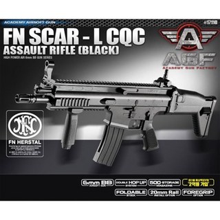 [예스24배송] FN-SCAR CQC 에어건 BLACK, 1개