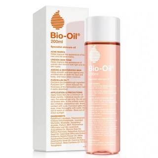 Bio-Oil 百洛油 專業護膚油 200ml (按摩油/肥胖紋/疤痕/痘疤), 1個