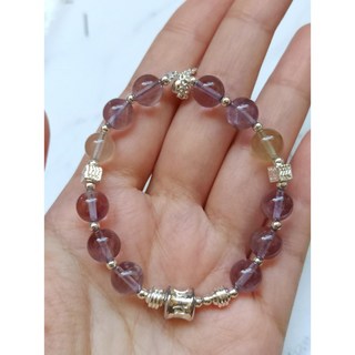 紫水晶黃水晶手鍊，阿賽斯特萊手串