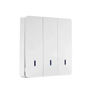 GERMA 무선 벽 스위치 RF 433Mhz 원격 제어 86 송신기 램프 LED 팬 조명용 10A 110V 220V 수신기 1/2/3 갱, 03 3 Button Transmitter, 03 3 Button Transmitter