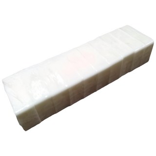 不出水皂基 甘油皂基-手工皂DIY 婚禮小物製作 不含酒精 不含香精, 1個, 白色甘油皂基(無切塊)1kg