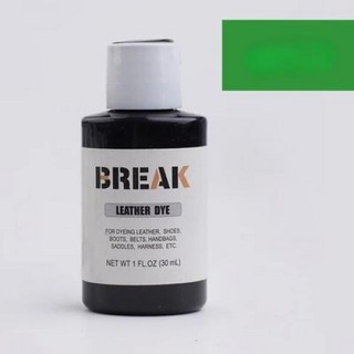 의류염색 천연염색 화방 옷염색 염료 수제 소가죽 알코올 DIY 제품 가죽 조각 야채 무두질 착색 32 색 30ml, 없음, 12) Grass green