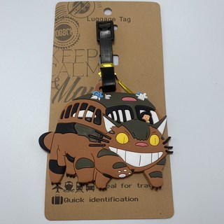 宮崎駿動漫行李吊牌 - 千與千尋無臉男、煤炭球主題可愛旅行吊牌