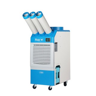 Weltem 국내생산 산업용 이동식에어컨 3구 WPC-5900P야외에어컨 업소용 공장 창고 대형에어컨, 단품