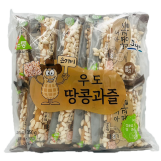 제주 은가비 우도땅콩 과즐 한과, 1개, 350g