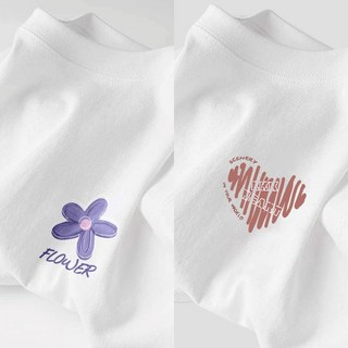 와이엠 스몰로고 포인트 데일리 순면 반팔티 1+1