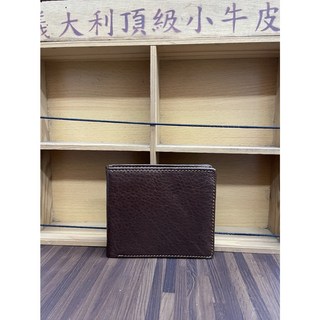 頂級小牛皮皮夾 咖啡色
