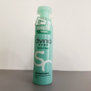 Divinia蒂芬妮亞 小蘇打超綿感洗顏慕斯 180ml - 溫和潔淨洗臉慕斯, Divinia♥小蘇打超綿感洗顏慕斯, 1個