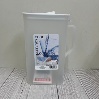 日本製Pearl 冷水壺 冷水瓶壺 2.0L, 白色, 1個