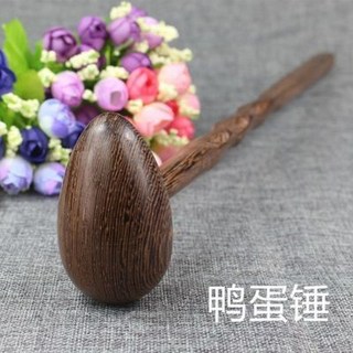 雞翅木質按摩捶背神器，經絡拍打按摩棒，健身保健錘，手動敲打舒緩疲勞, 1個, 雞翅木質按摩捶