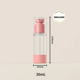 15/30/50ml 진공 스프레이 로션 병 리필 가능 플라스틱 여행 휴대용 빈 컨테이너 케어 메이크업 도구