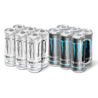 코카콜라 몬스터에너지 울트라 355ml 24캔 외 11종 택 1, 울트라+제로슈거 355ml X12입