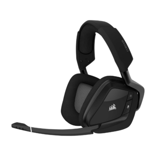 커세어 보이드 RGB 엘리트 무선 7.1채널 컴퓨터 게이밍 헤드셋, RDA0011, 카본