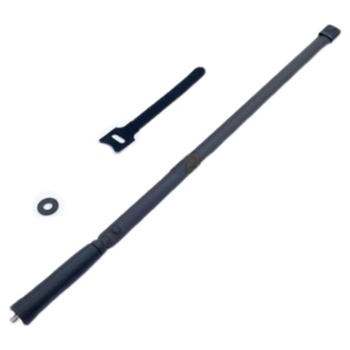 寶貝屋 UV5R戰術天線 野戰摺尺天線 雙頻天線 SMA母頭 對講機通用天線, 1個